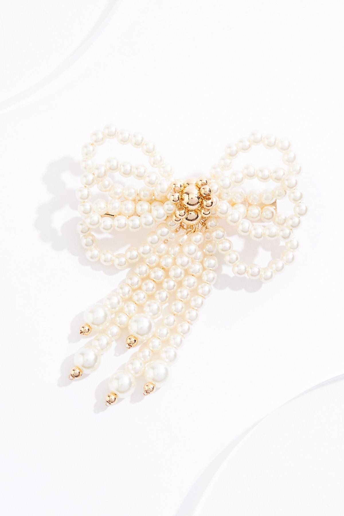 Pearl Bow Brooch | Cato Fashions
