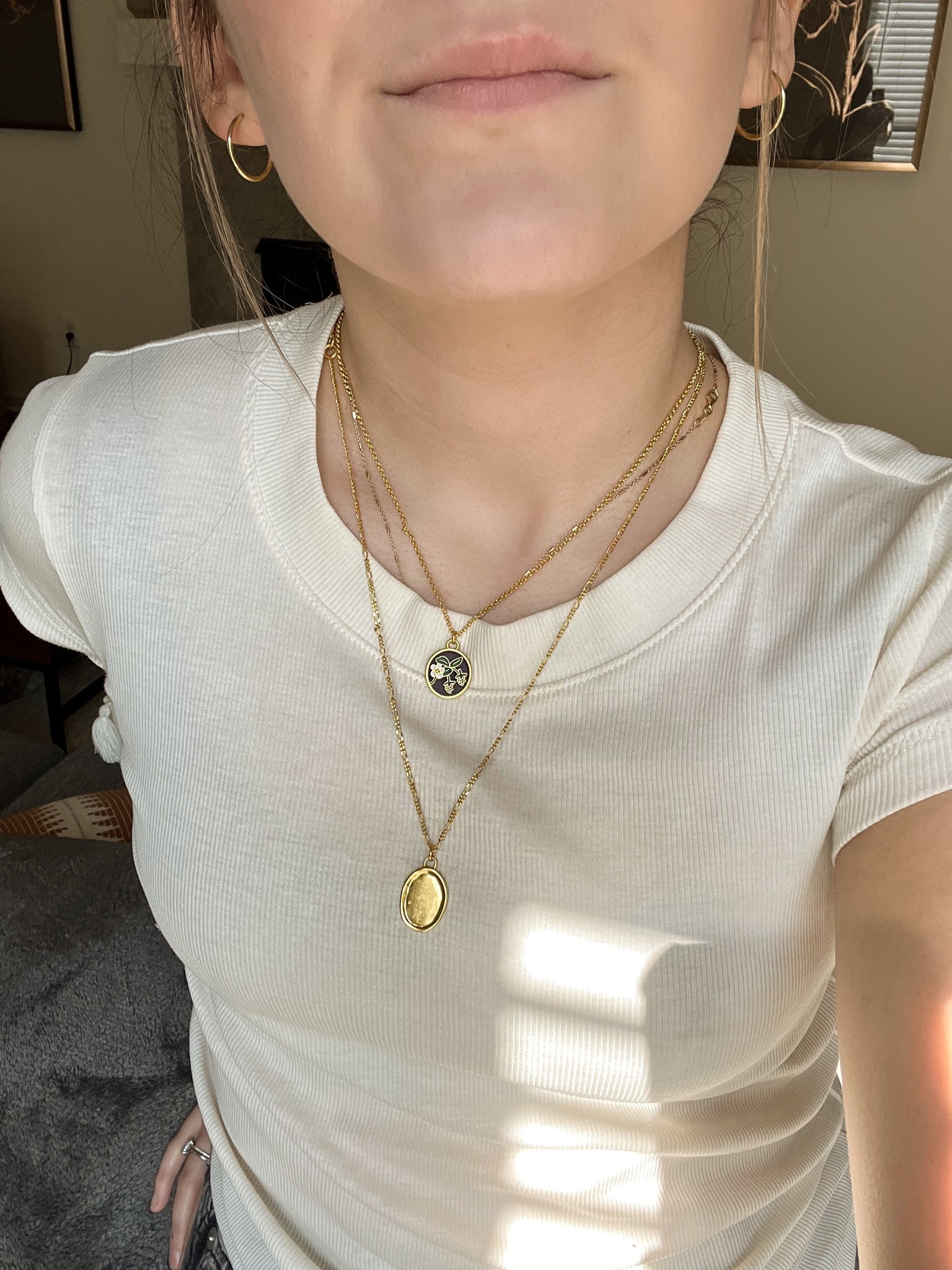 Layering necklaces // gold necklaces // 

#LTKfit #LTKsalealert #LTKunder50