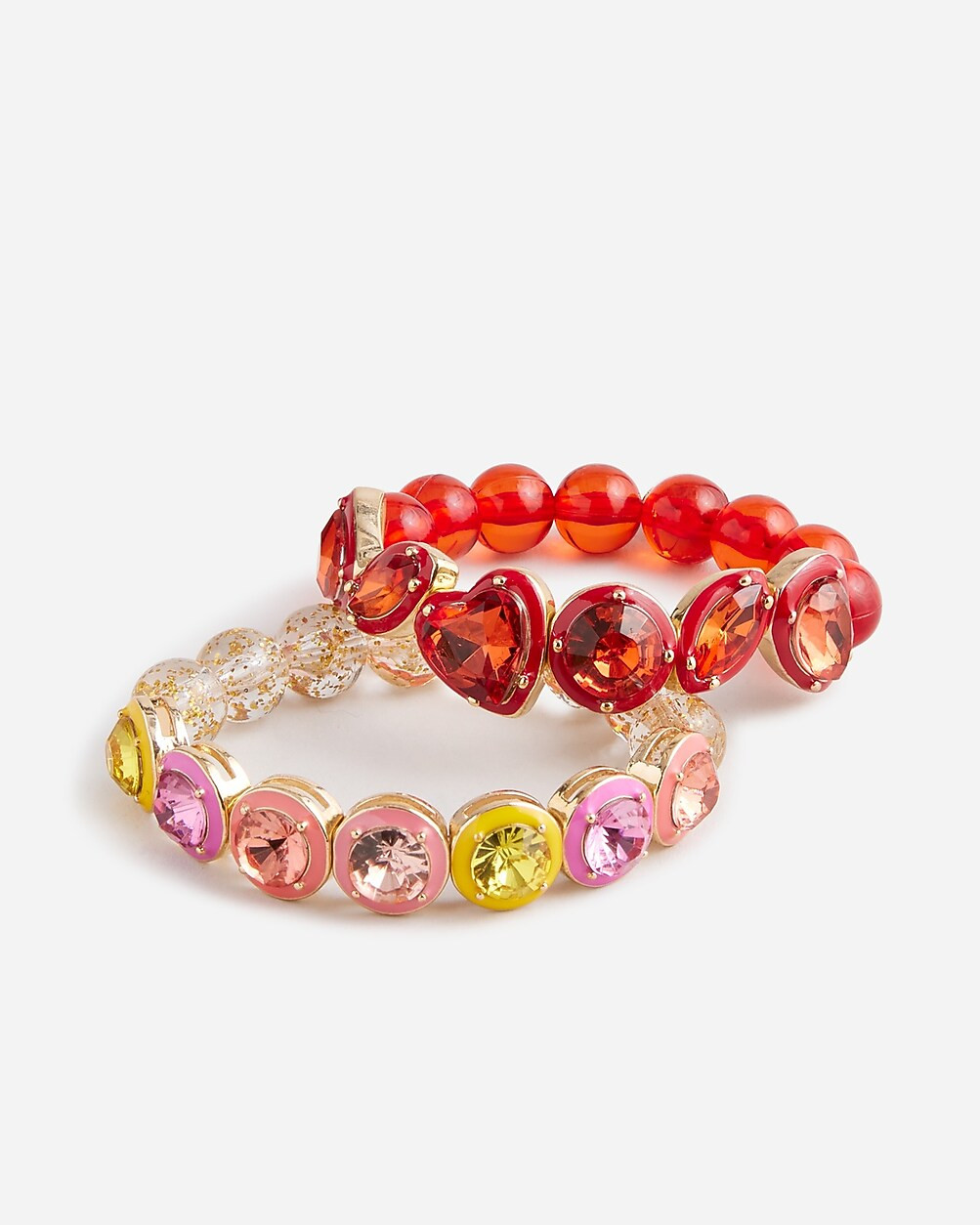 Girls' sparkle bracelets two-pack | J. Crew US