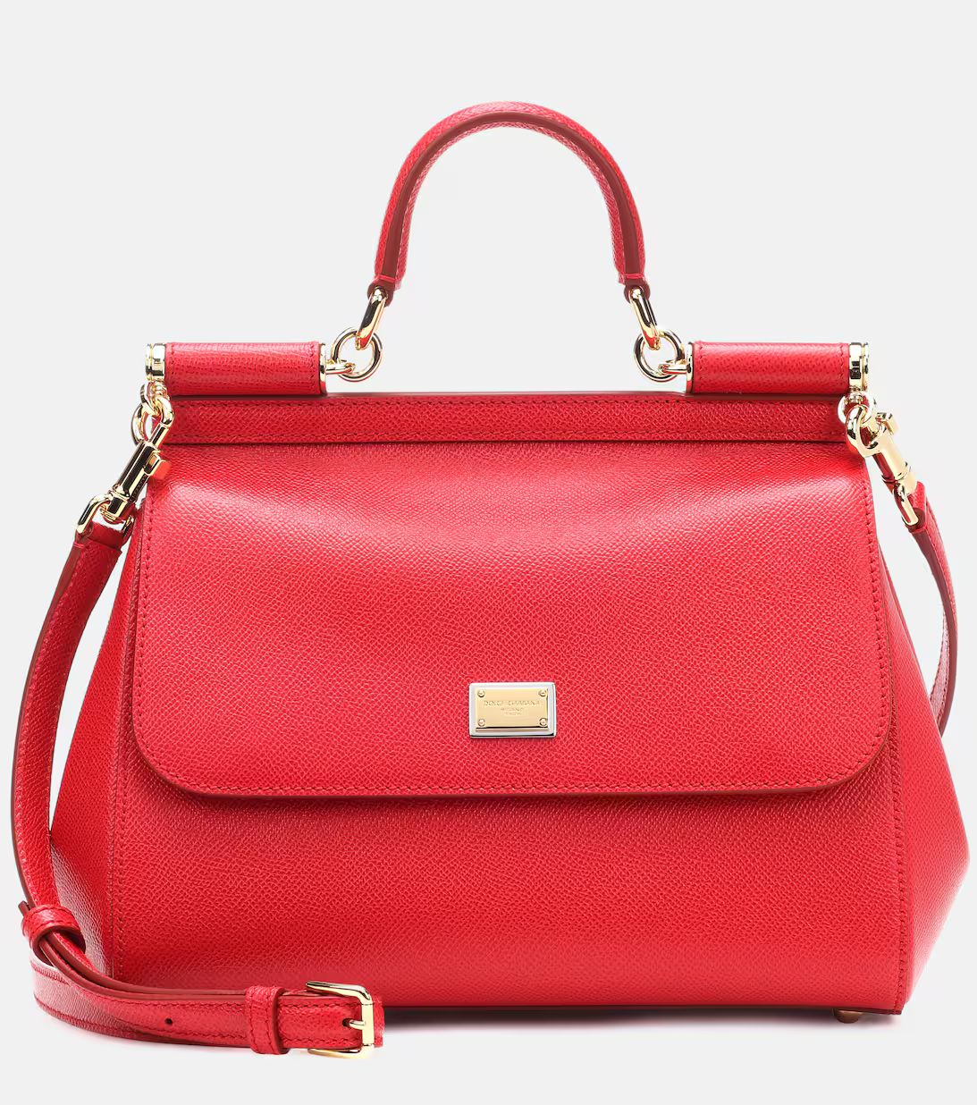 Dolce&GabbanaSicily Medium leather shoulder bag | Mytheresa (UK)
