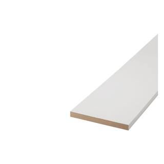 FINISHED ELEGANCE 1 in. x 8 in. x 8 ft. MDF Moulding Board 10003316 | The Home Depot