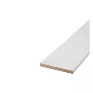 FINISHED ELEGANCE 1 in. x 8 in. x 8 ft. MDF Moulding Board 10003316 - The Home Depot | The Home Depot