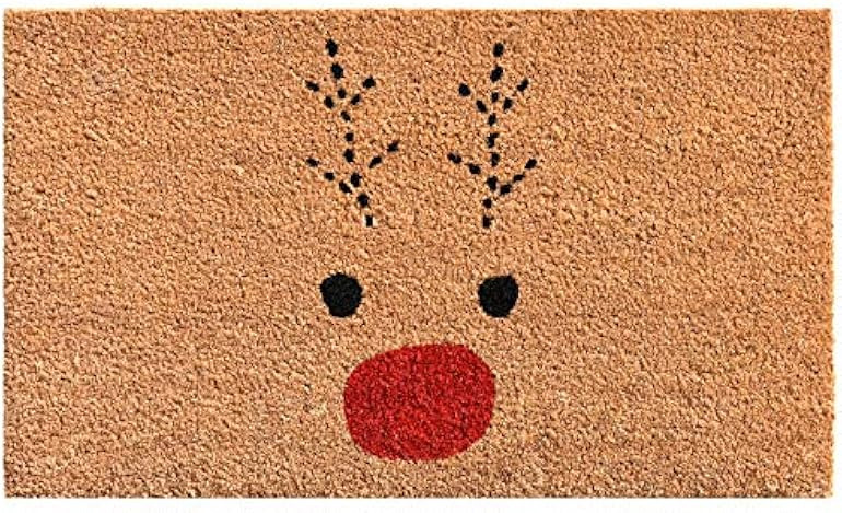 Amazon.com : Calloway Mills 105011729 Rudolph Doormat, 17" x 29" : Patio, Lawn & Garden | Amazon (US)