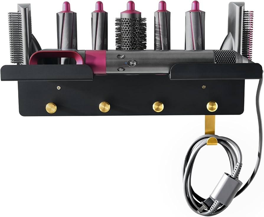 Wall Mount Stand Holder for Dyson Airwrap Complete Styler and Attachments, Air Wrap Accessories O... | Amazon (US)