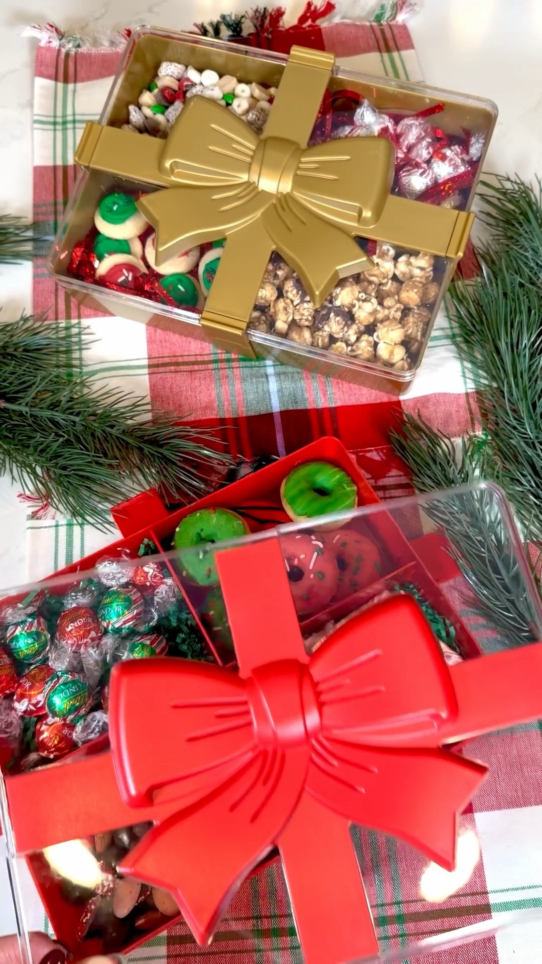 Christmas Gift Container 🎄✨ Making small gifts feel extra special. Fill with store-bought treats, homemade goodies, gift cards, or little surprises for the easiest hostess, teacher, neighbor, or holiday grab-and-go gift. Such a simple idea you’ll use all season long.

#LTKGiftGuide #LTKSeasonal #LTKHoliday