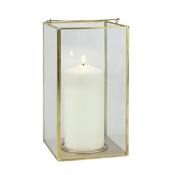 Better Homes & Gardens Decorative Gold Metal Lantern Large [Delivery] - Walmart.com | Walmart (US)
