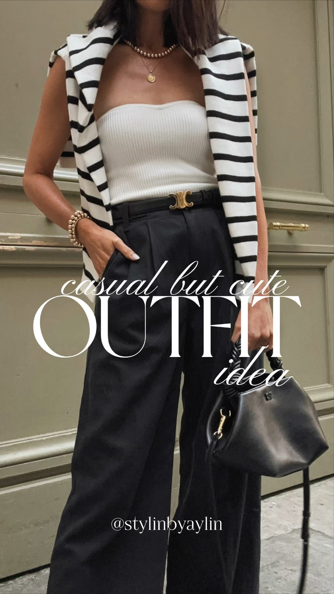 Casual but cute Paris outfit idea ✨ I’m just shy of 5-7” wearing the size 00 pants and small cardigan #StylinbyAylin #Aylin

#LTKSeasonal #LTKFindsUnder100 #LTKStyleTip