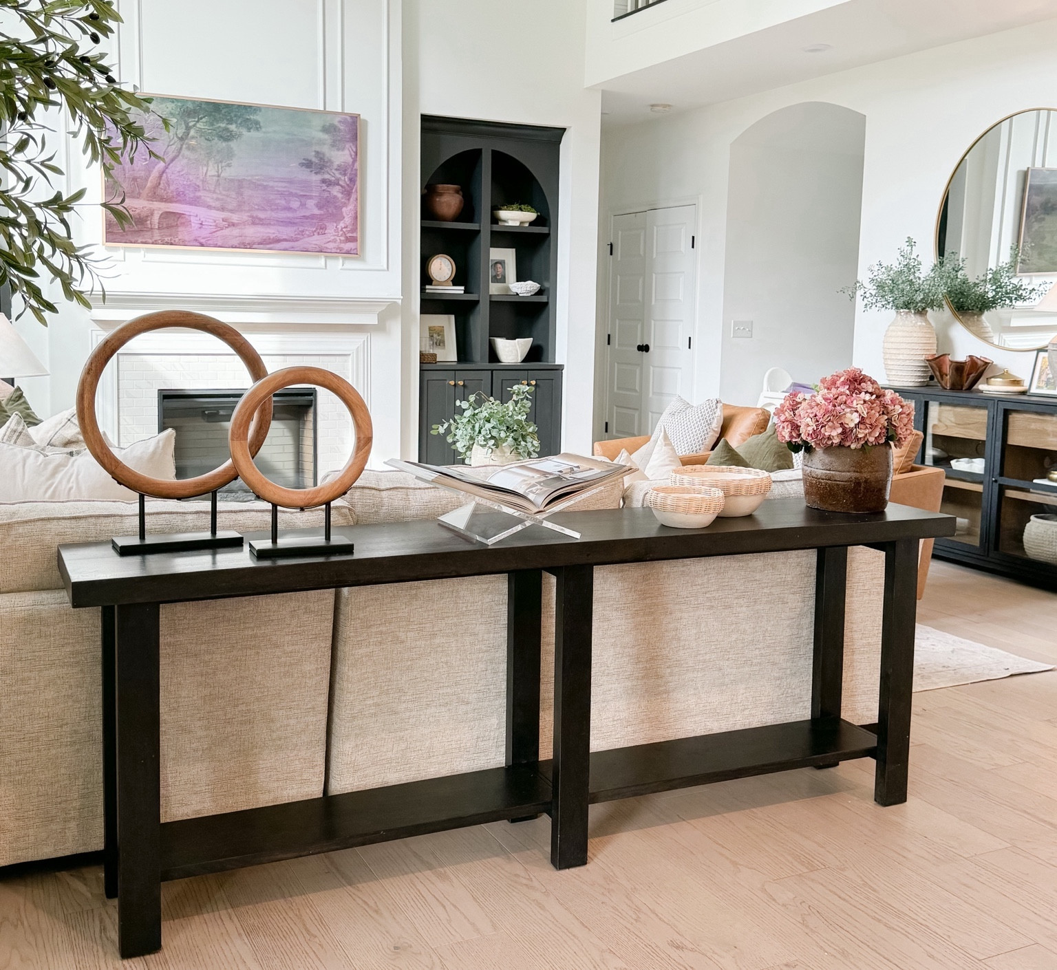 Console styling with Amazon pieces 