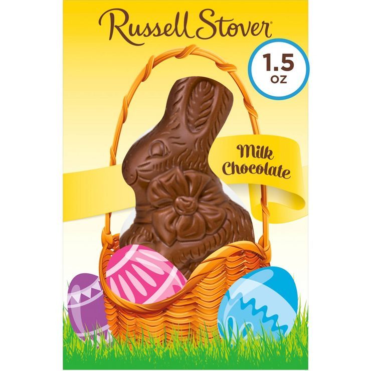 Russell Stover Easter Milk Chocolate Bunny - 1.5oz | Target