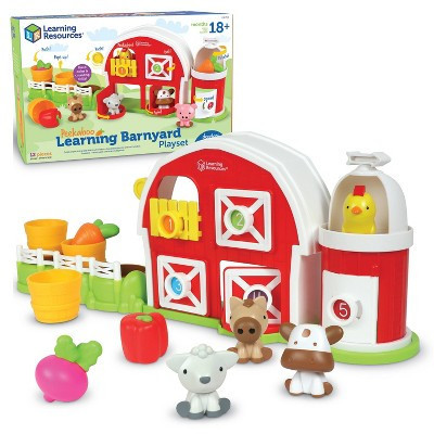 Learning Resources Peekaboo Learning Barnyard Playset | Target