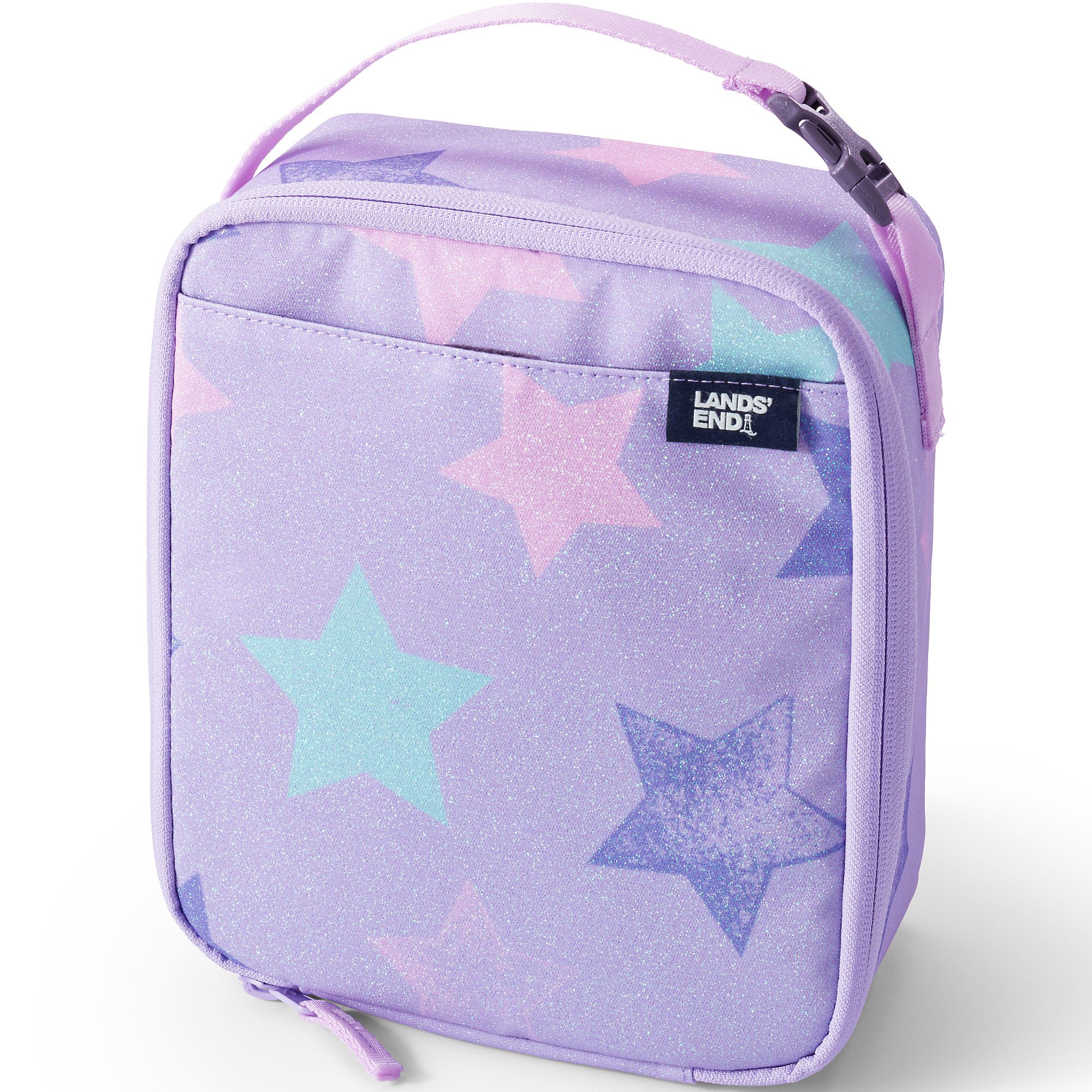 Kids Insulated EZ Wipe Printed Lunch Box | Lands' End (US)