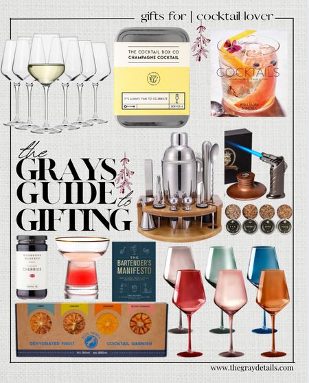 Gifts for the cocktail lover

Hostess gifts, gifts for her, wine glasses, coffee table books 



#LTKSeasonal #LTKGiftGuide #LTKparties