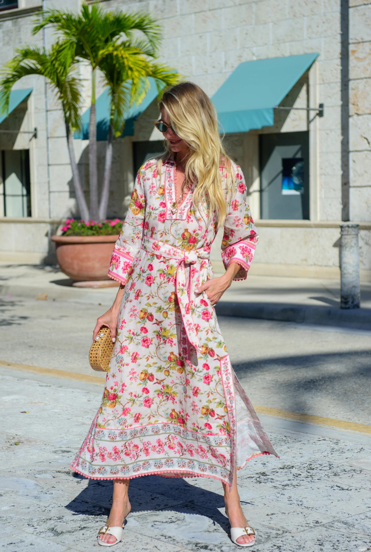 Talia Dress in English Gardens | Elizabeth James The Label