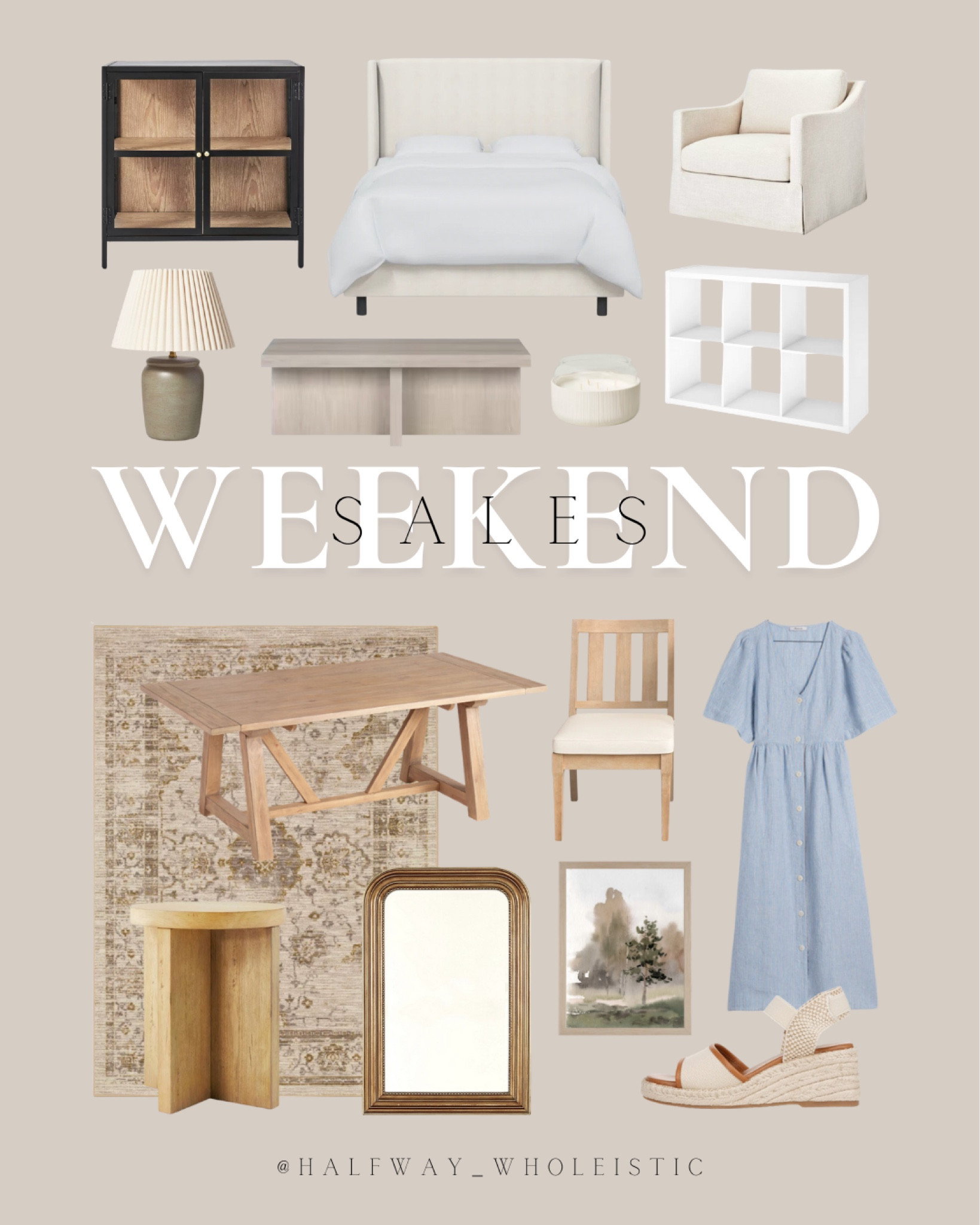 Shop some of my favorite deals this weekend including our bed, affordable area rug, dining room
cabinet and table, and more!

#coffeetable #decor #art #summer #ltksummersales 

#LTKhome #LTKsalealert #LTKfindsunder100