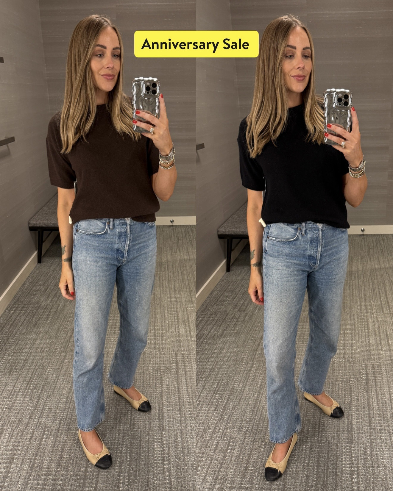 Fashion Jackson NSALE Nordstrom anniversary sale. Wearing a small in the sweater

#LTKOver40 #LTKSaleAlert #LTKootd
