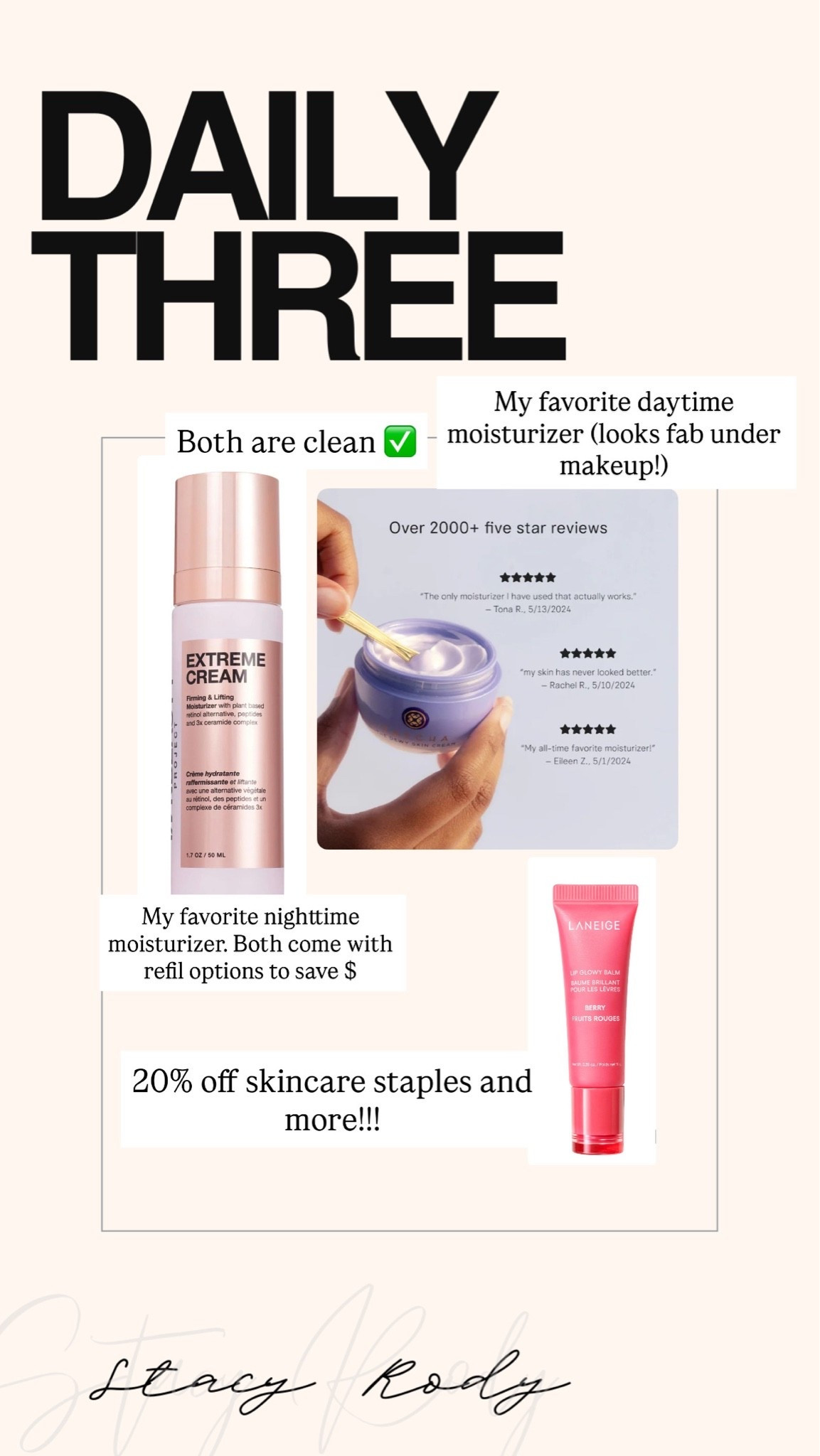 Sephora skincare and makeup sale! 20% off Tatcha and Innbeauty moisturizer.

#LTKmorningroutine #LTKselfcare #LTKBeauty