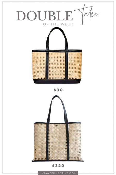 Raton is the trend of summer and I found the best designer handbag dupe for a quarter of the price. This rattan beach tote is structured enough for everyday use.  

#BeachTote #DesignerDo #TargetStyle #SummerBags #SummerTotes 

#LTKItBag #LTKFindsUnder50 #LTKSeasonal