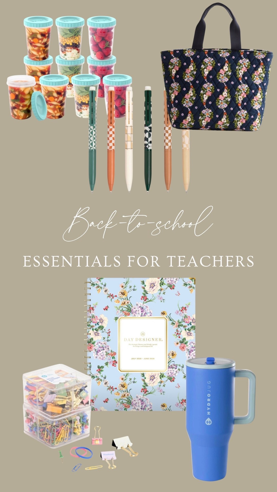 If you’re a teacher heading back to school soon, these basics will surely make the start of a new year smoother & more enjoyable📚✏️🚌

#LTKSeasonal