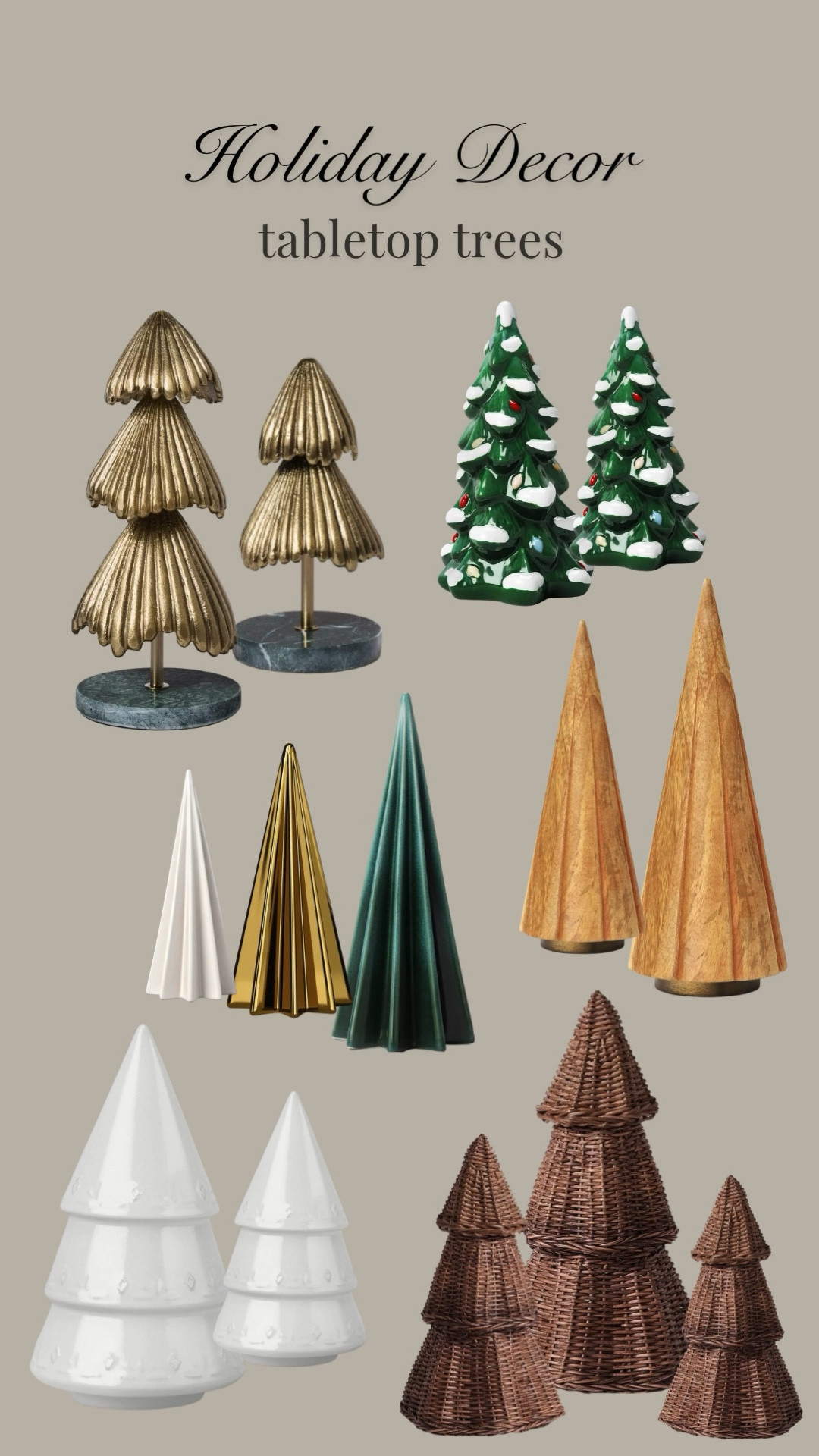 Today only- BOGO 50% off + $5 off when you spend $20 with Target Circle! These gorgeous decorative tabletop trees make a perfect addition to your holiday decor! Grab them while you can! target, target home, target finds, studio mcgee, threshold, christmas decor, christmastime, christmas gift, gift list, holiday decorations, xmas

#LTKGiftGuide #LTKHoliday #LTKSaleAlert