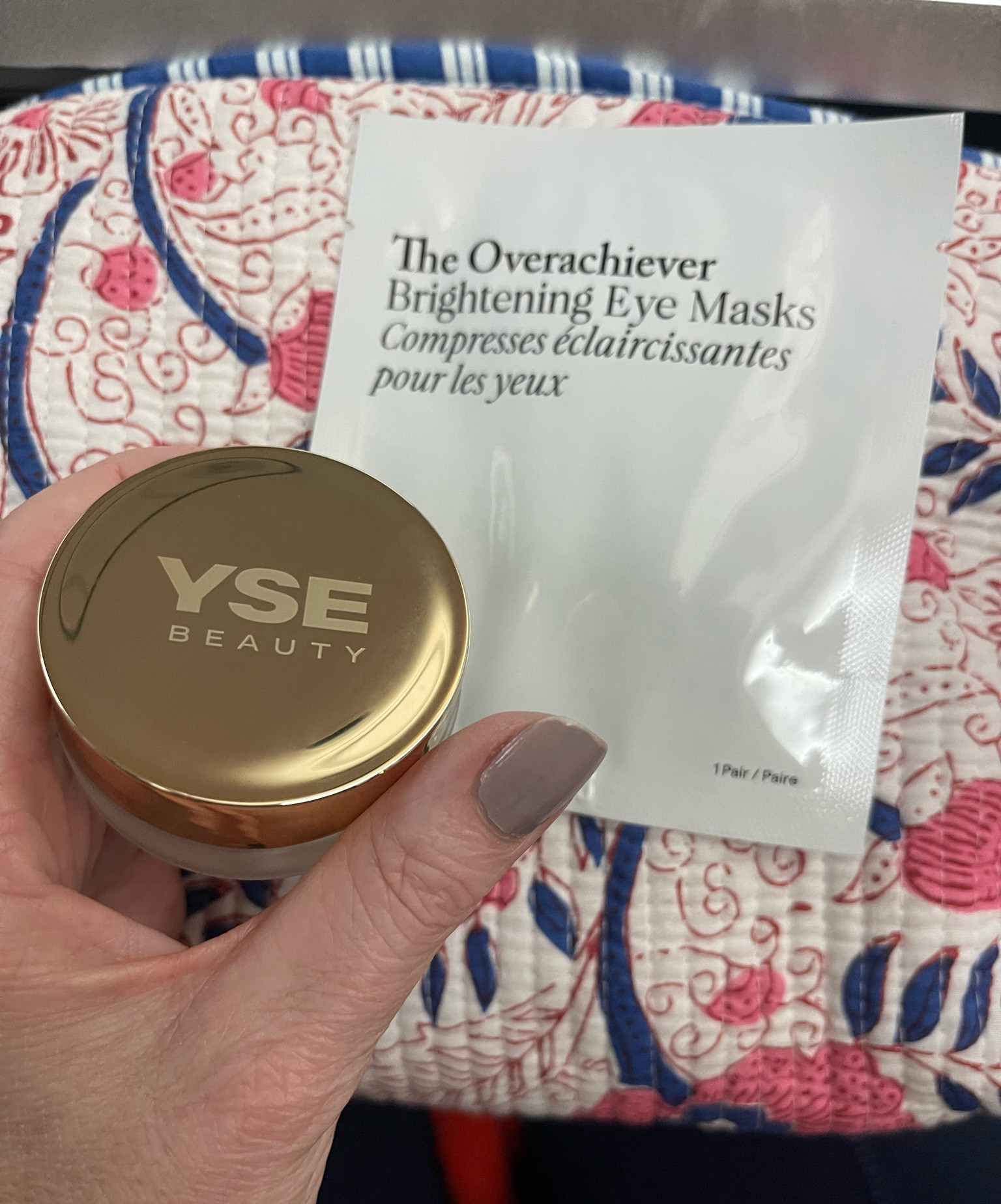 Airplane survivor kit✈️
These are the hands down best eye masks. They do not move! You can feel them working!!
And this lip balm is the bomb! So hydrating and feels like a lip gloss  

#LTKActive #LTKOver40 #LTKTravel
