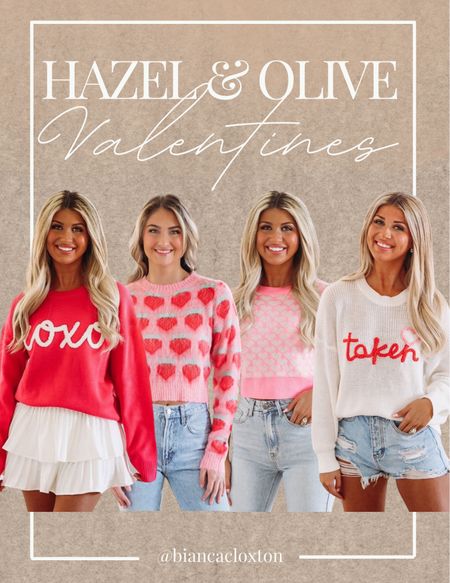 Cute Valentines Day Styles || Hazel & Olive 🤍🤍

Valentines, love, taken, red, pink, white, festive, Valentine’s Day, sweater, heart



#LTKmidsize #LTKstyletip #LTKHoliday