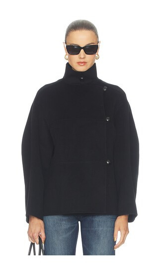 Rohe Double-faced Wool Jacket in Black. - size 32 | Revolve Clothing (Global)