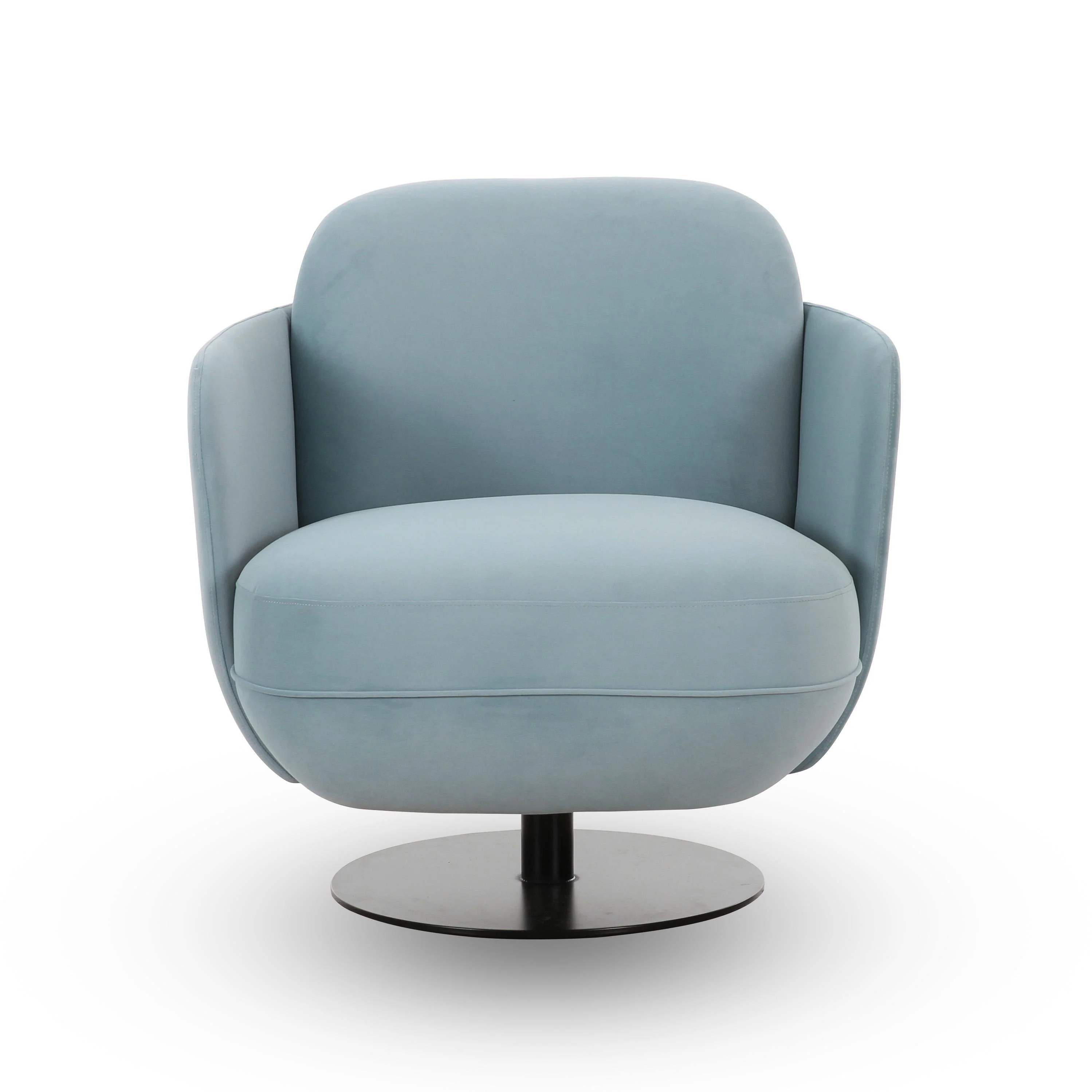 Solange Performance Velvet Swivel Accent Chair | TOV Furniture
