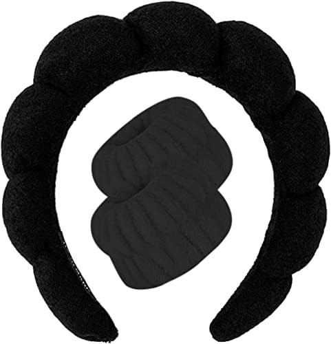 Spa Headband Wrist Towels Scrunchies/Wristband Set for Washing Face, Skincare Headbands for Women... | Amazon (US)