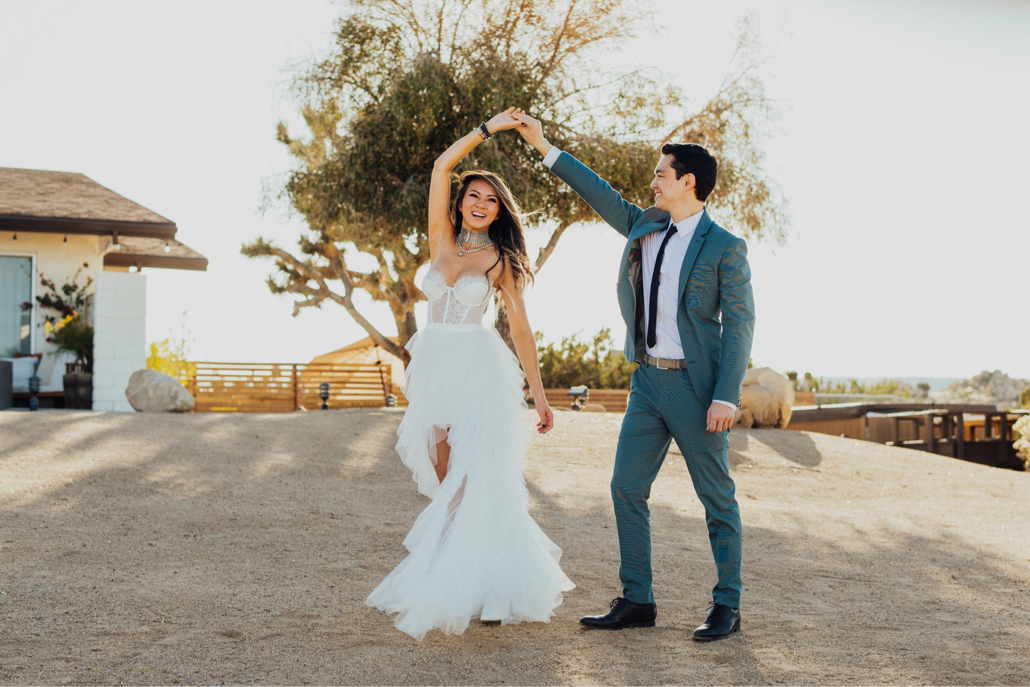 Happy 4th desert elopement anniversary! 💍🌵 It’s wild to think we eloped during the pandemic! 🤯😷 Seems like yesterday but so long ago. The theme was desert chic ✨

I still love this high low dress that I wore in the desert with one of my favorite statement necklaces ⚡️ Perfect for all my brides to be for your bridal shower, bachelorette party, welcome dinner and wedding festivities 💍 She also comes in so many different colors for any special occasion. 

Sharing similar versions of the teal suit the hubby wore for our elopement. 

Wedding dress, white dress, elopement dress, high low dress, bridal fashion, bachelorette dress, bachelorette outfit, wedding guest dress, statement necklace, men’s suit, elopement outfit, wedding outfits, bride, groom, The Stylizt

 


#LTKStyleTip #LTKWedding #LTKMens