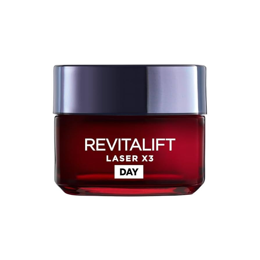 L’Oréal Paris Laser Renew Triple Action Anti-Ageing, Skin Retightening Day Cream, Visibly Redu... | Amazon (UK)