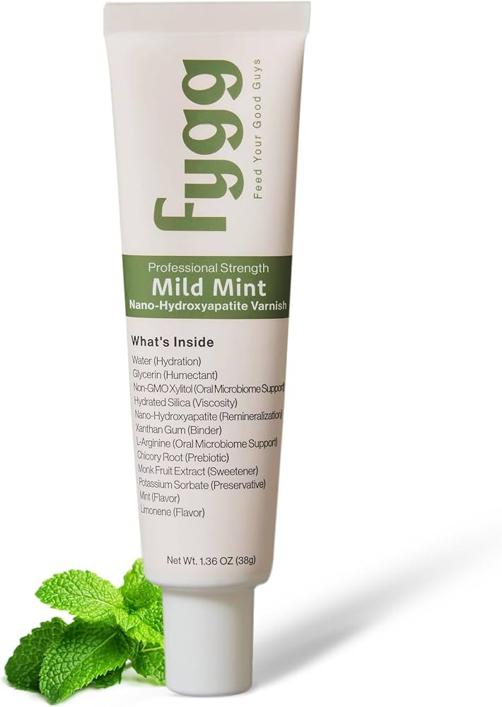 Fygg Nano-Hydroxyapatite Dental Varnish | Fluoride-Free Enamel Repair for Sensitive Teeth | Mild ... | Amazon (US)