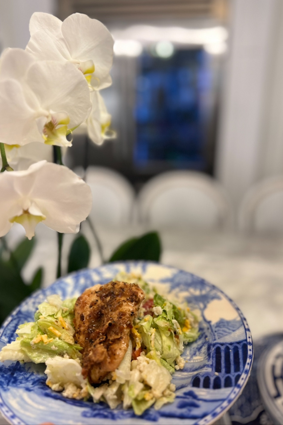 Blue and white salad plates are a classic & my favorite to layer over other china. These are from Williams Sonoma years ago.  I have linked the new similar versions I love 

#LTKHome #LTKWatchNow #LTKParties