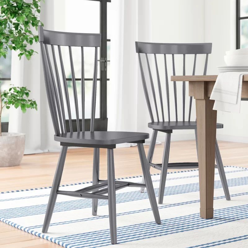 Matanna Solid Wood Windsor Back Side Chair | Wayfair North America