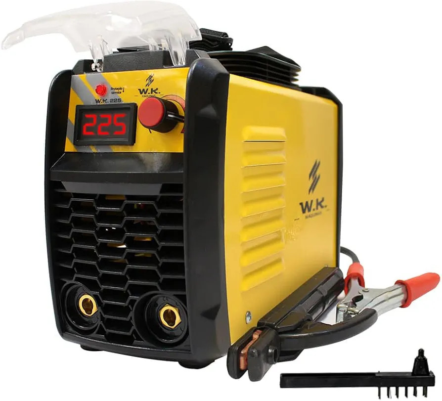 Máquina de Solda Inversora WK 225A 220V Pró Euro MMA e TIG Lift Portátil | Amazon (BR)