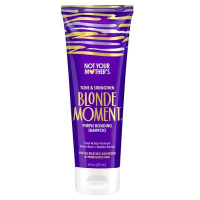 Not Your Mother's Blonde Moment Purple Bonding Shampoo Tone and Repair Lightened Hair - 8 fl oz | Target