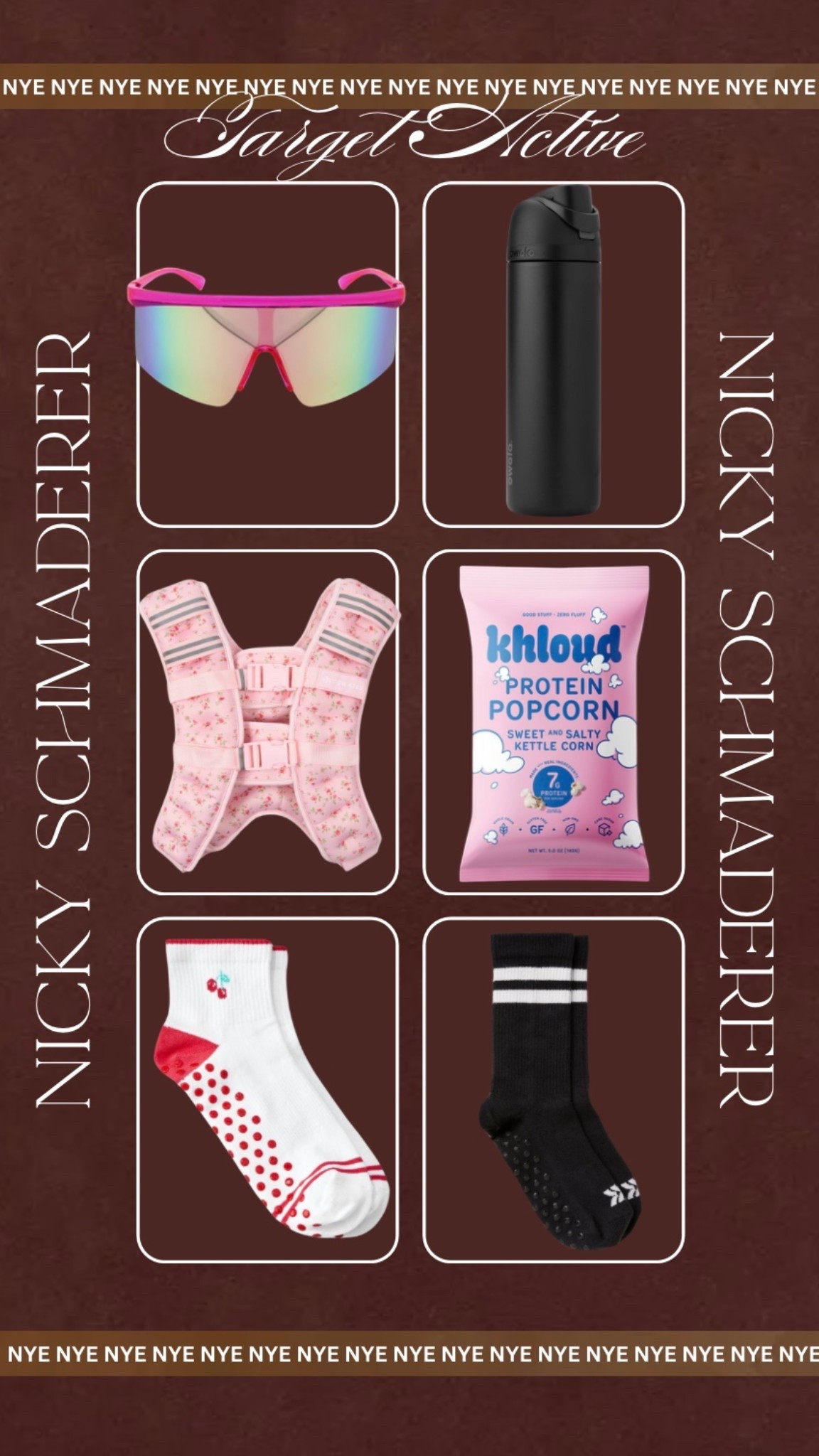 Target active finds for 2026!
Water bottle
Weighted vest 
Protein popcorn 
Active socks 


#LTKFindsUnder50 #LTKActive #LTKfitnessgoals