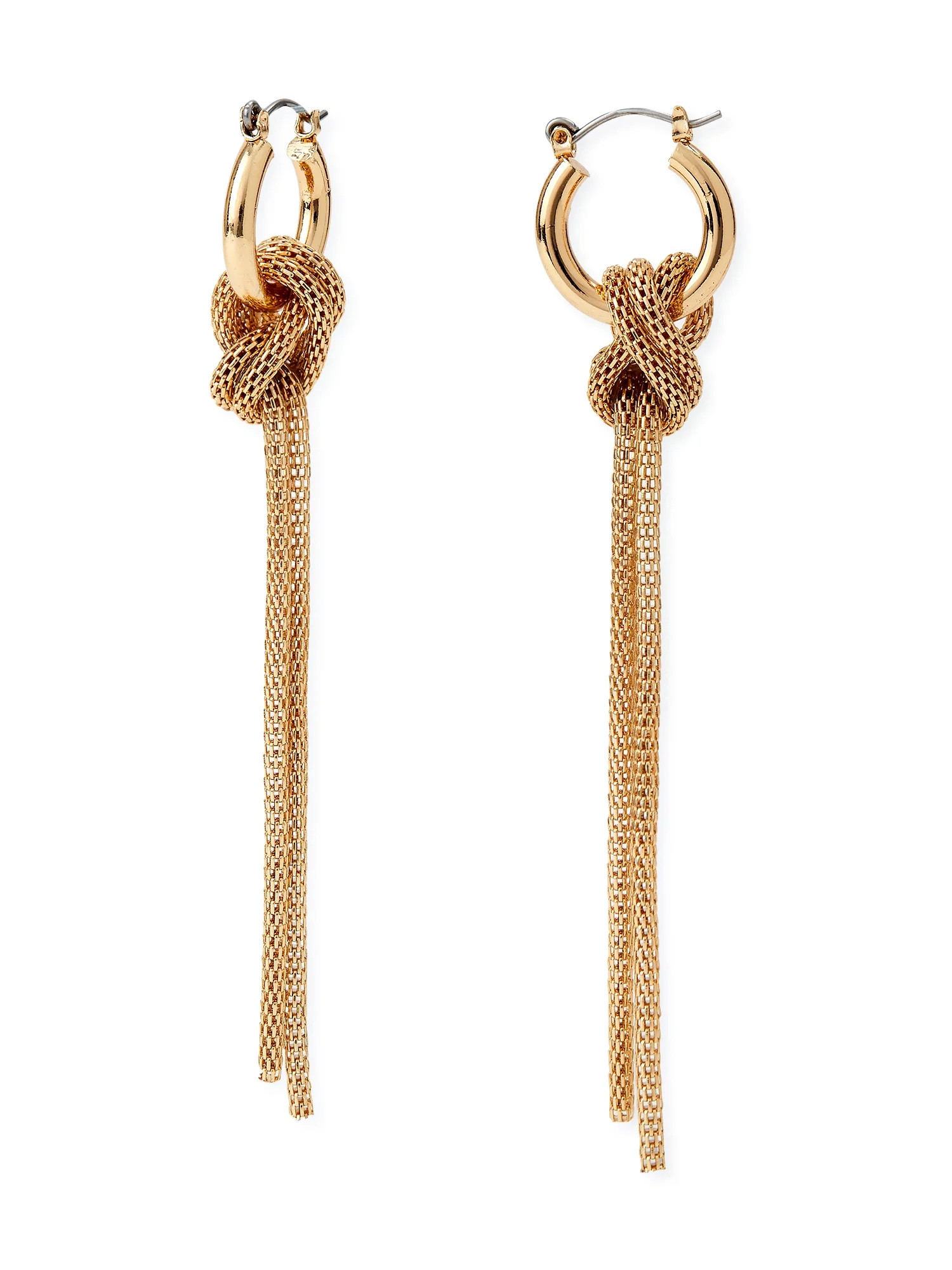 Sofia Jewelry by Sofia Vergara Women’s Gold-Tone Knot Earrings - Walmart.com | Walmart (US)
