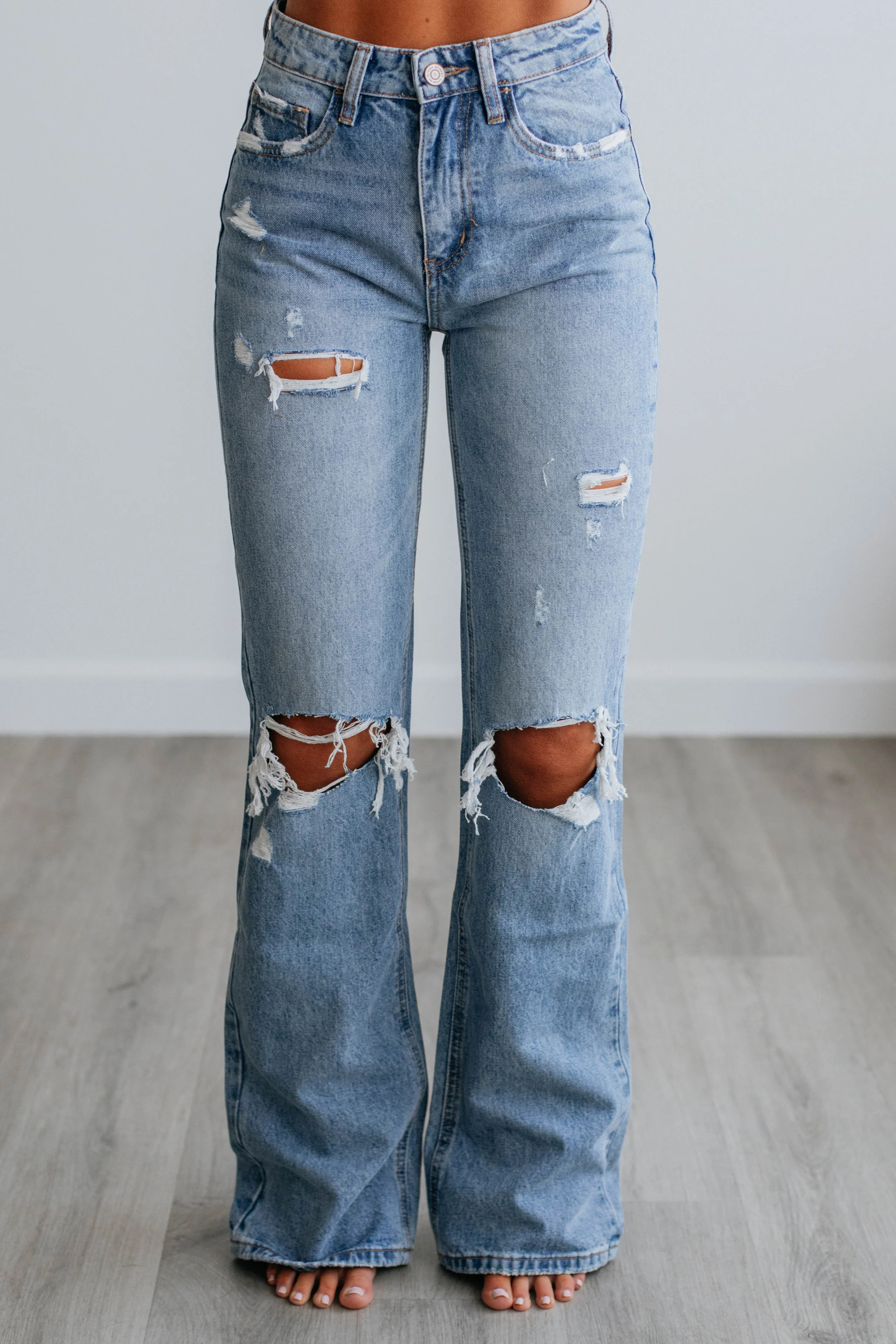 Thea Flying Monkey Jeans - Medium Wash | Wild Oak Boutique