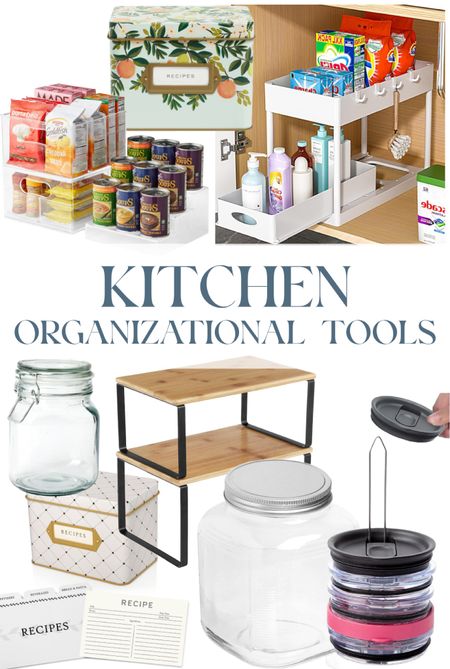 Budget friendly & space maximizing organizational tools for your kitchen! 

#LTKfamily #LTKSeasonal #LTKhome