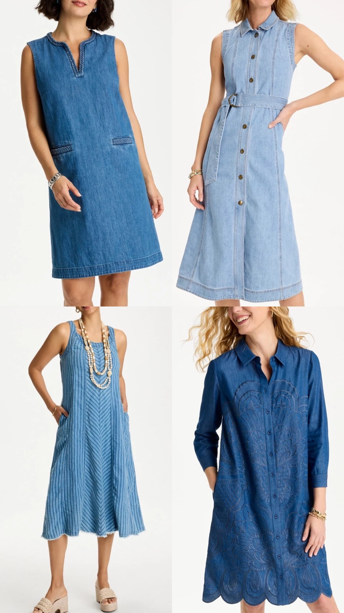 The BEST DENIM DRESSES out there! And 40% off 2 or more full- price styles!

#LTKootd #LTKOver40