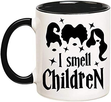 Amazon.com: OttoRiven101 - I Smell Children Hocus Pocus Sanderson Sisters Mug, 11oz Ceramic Coffe... | Amazon (US)