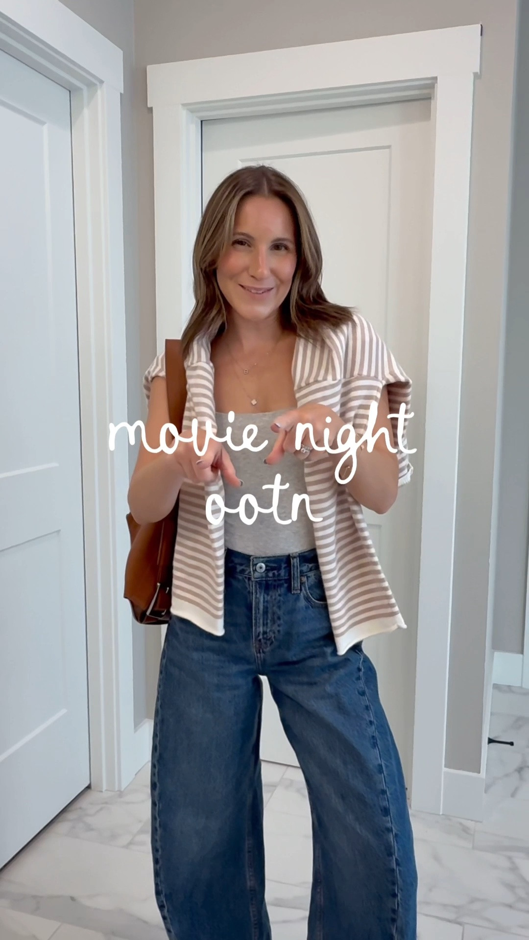 What I wore for a casual movie night (and it’s on sale!)

My denim and tank are on sale plus an extra 15% off with code DENIMAF

Abercrombie style, ootd, what I wore, barrel jeans