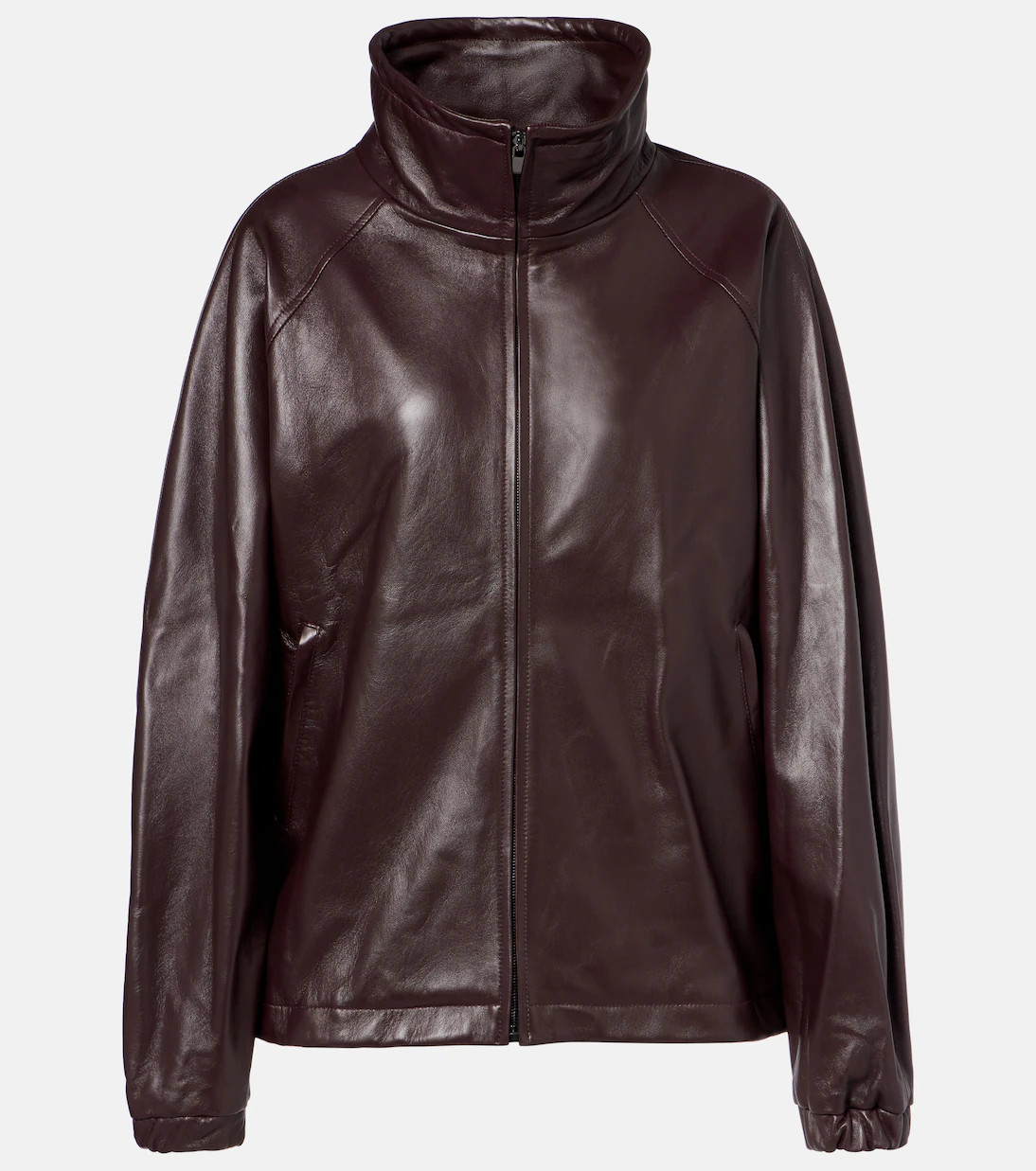 Oversized leather bomber jacket | Mytheresa (US/CA)