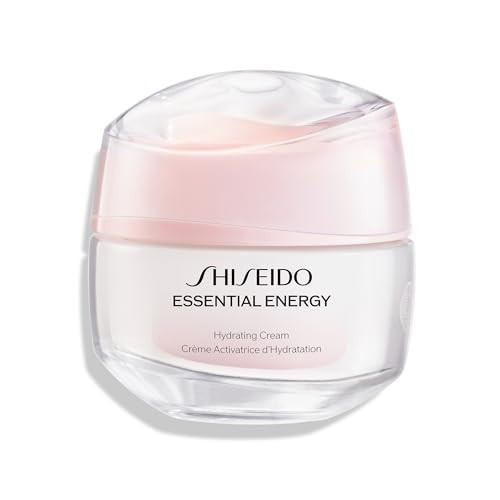 Shiseido Essential Energy Hydrating Cream - 50 mL - Visibly Reduces the Look of Pores & Fine Lines - With Hyaluronic Acid - 24-Hour Hydration - Vegan - All Skin Types | Amazon (US)