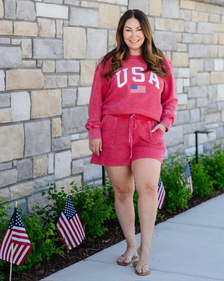 4th of July Outfit inspo

Fit tips: top size up if inbetween in large// shorts tts, L 

Summer  summer outfit  summer fashion  red white and blue  4th of July fashion  midsize outfit  Fourth of July  USA lounge set  the recruiter mom  

#LTKSeasonal #LTKMidsize #LTKStyleTip