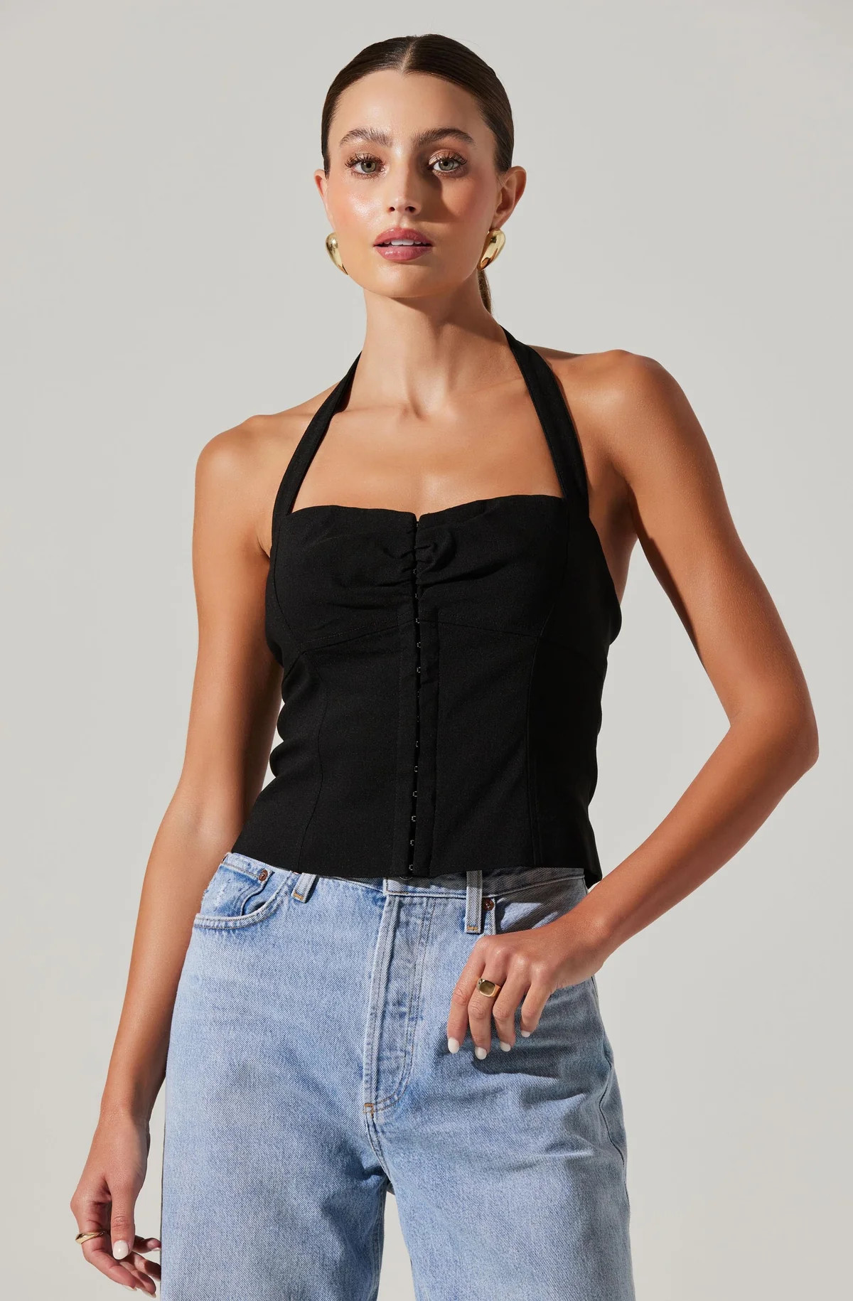 Costa Halter Neck Top | ASTR The Label (US)