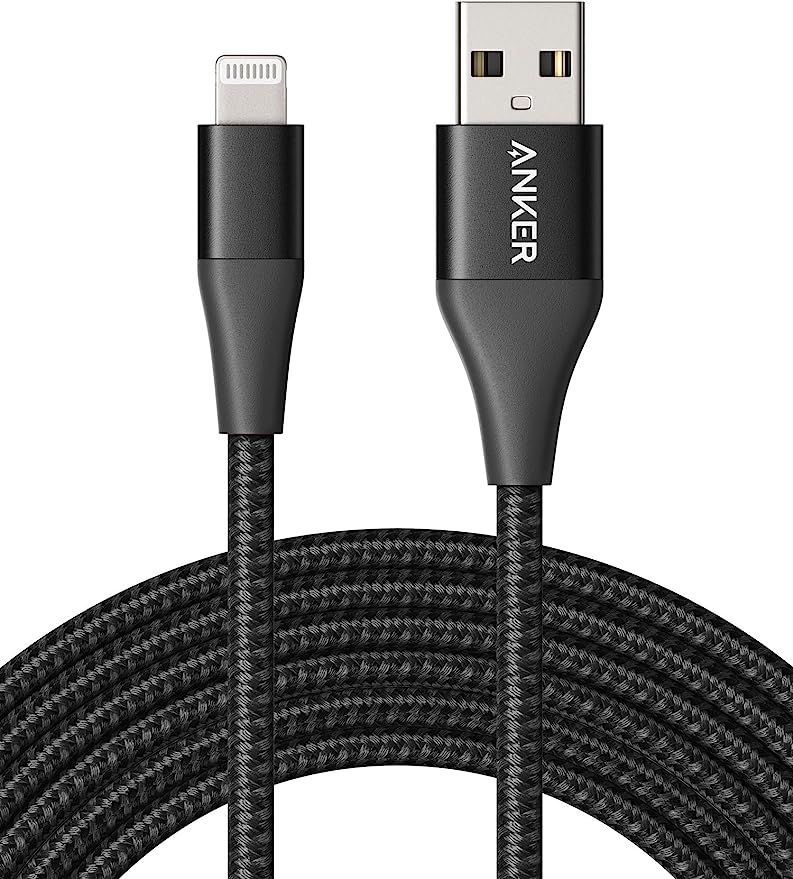 Anker Powerline+ II Lightning Cable (10 ft) MFi Certified iPhone Charger Cable, Extra Long iPhone... | Amazon (US)
