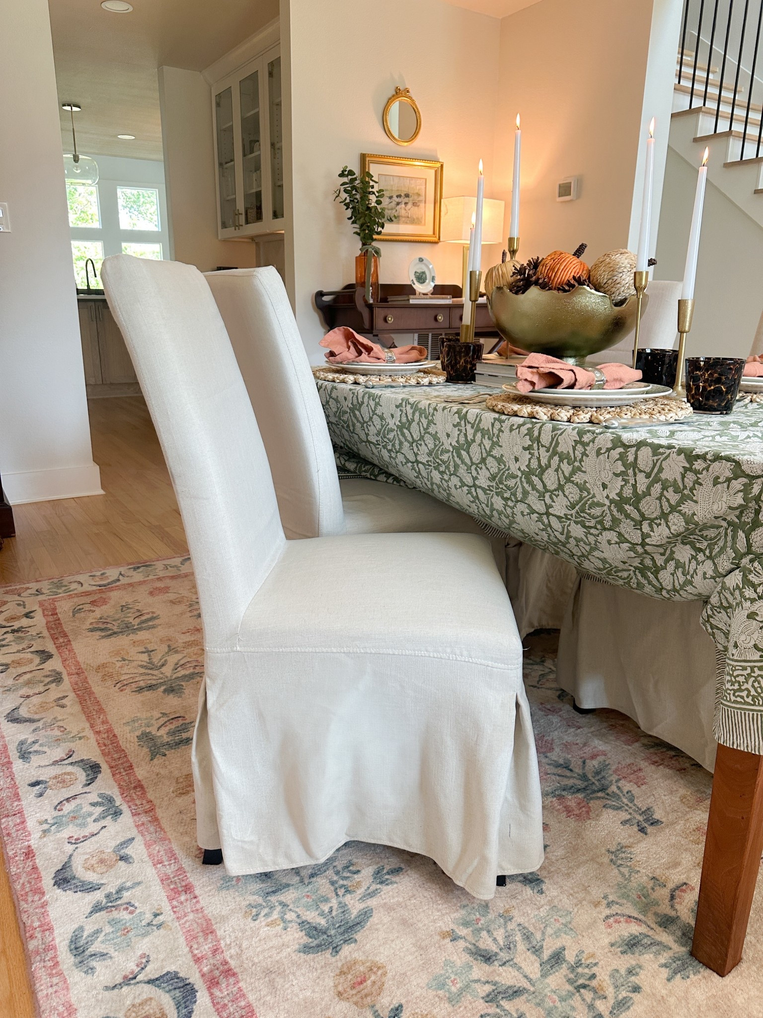 Affordable dining room chair perfect for hosting for the holidays! 

#ad #Wayfair @Wayfair #WayfairPartner
