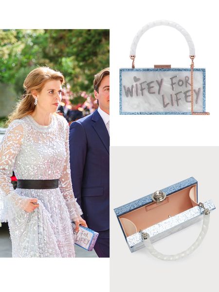 Wifey for Lifey clutch #purse #lucite