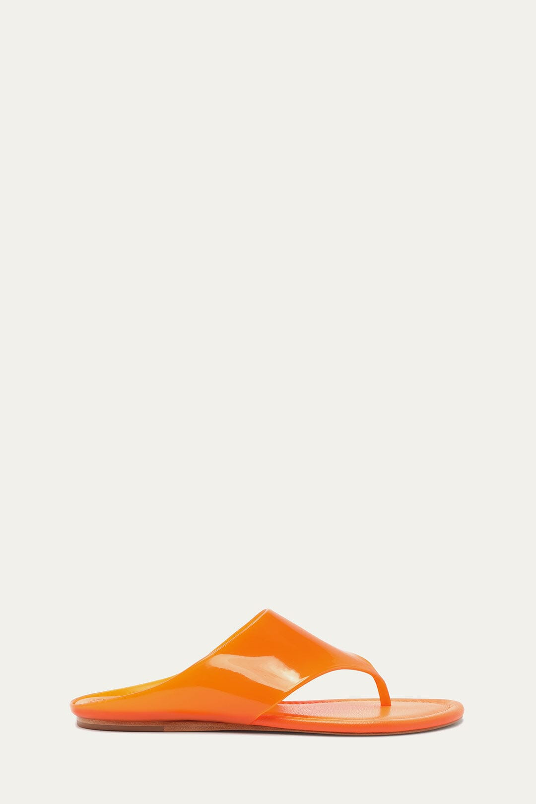 Orange Jelly Flat Sandal | FarmRio (US)